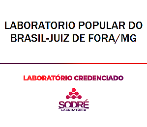Exame Toxicológico - Juiz De Fora-MG - LABORATORIO POPULAR DO BRASIL-JUIZ DE FORA/MG (C.N.H, Empregado CLT, Concurso Público)