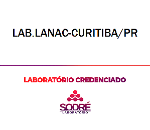 Exame Toxicológico - Curitiba-PR - LAB.LANAC-CURITIBA/PR (C.N.H, Empregado CLT, Concurso Público)