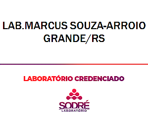 Exame Toxicológico - Arroio Grande-RS - LAB.MARCUS SOUZA-ARROIO GRANDE/RS (C.N.H, Empregado CLT, Concurso Público)