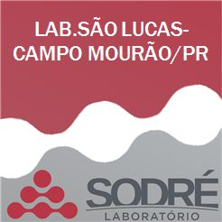 Exame Toxicológico - Campo Mourao-PR - LAB.SÃO LUCAS-CAMPO MOURÃO/PR (C.N.H, Empregado CLT, Concurso Público)