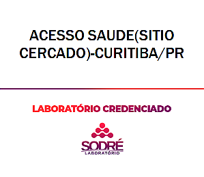 Exame Toxicológico - Curitiba-PR - ACESSO SAUDE(SITIO CERCADO)-CURITIBA/PR (C.N.H, Empregado CLT, Concurso Público)