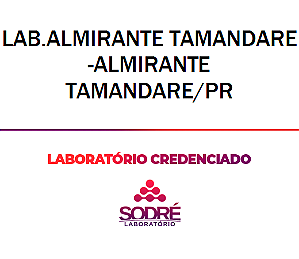 Exame Toxicológico - Almirante Tamandare-PR -