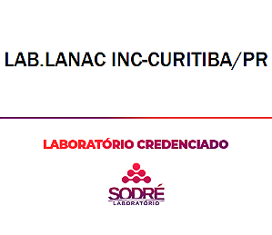Exame Toxicológico - Curitiba-PR - LAB.LANAC INC-CURITIBA/PR (C.N.H, Empregado CLT, Concurso Público)