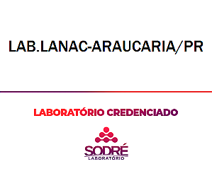 Exame Toxicológico - Araucaria-PR - LAB.LANAC-ARAUCARIA/PR (C.N.H, Empregado CLT, Concurso Público)