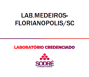 Exame Toxicológico - Florianopolis-SC - LAB.MEDEIROS-FLORIANOPOLIS/SC (C.N.H, Empregado CLT, Concurso Público)