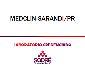 Exame Toxicológico - Sarandi-PR - MEDCLIN-SARANDI/PR (C.N.H, Empregado CLT, Concurso Público)