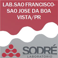 Exame Toxicológico - Sao Jose Da Boa Vista-PR - LAB.SAO FRANCISCO-SAO JOSE DA BOA VISTA/PR (C.N.H, Empregado CLT, Concurso Público)