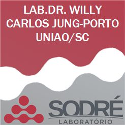 Exame Toxicológico - Porto Uniao-SC - LAB.DR. WILLY CARLOS JUNG-PORTO UNIAO/SC (C.N.H, Empregado CLT, Concurso Público)