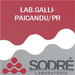 Exame Toxicológico - Paicandu-PR - LAB.GALLI-PAICANDU/PR (C.N.H, Empregado CLT, Concurso Público)