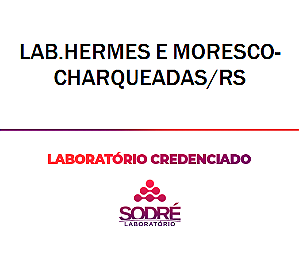 Exame Toxicológico - Charqueadas-RS - LAB.HERMES E MORESCO-CHARQUEADAS/RS (C.N.H, Empregado CLT, Concurso Público)