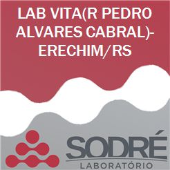 Exame Toxicológico - Erechim-RS - LAB VITA(R PEDRO ALVARES CABRAL)-ERECHIM/RS (C.N.H, Empregado CLT, Concurso Público)