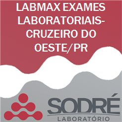 Exame Toxicológico - Cruzeiro Do Oeste-PR - LABMAX EXAMES LABORATORIAIS-CRUZEIRO DO OESTE/PR (C.N.H, Empregado CLT, Concurso Público)