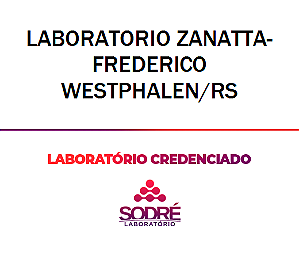 Exame Toxicológico - Frederico Westphalen-RS - LABORATORIO ZANATTA-FREDERICO WESTPHALEN/RS (C.N.H, Empregado CLT, Concurso Público)