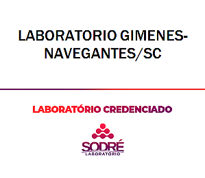 Exame Toxicológico - Navegantes-SC - LABORATORIO GIMENES-NAVEGANTES/SC (C.N.H, Empregado CLT, Concurso Público)