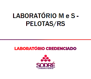 Exame Toxicológico - Pelotas-RS - LABORATÓRIO M E S - PELOTAS/RS (C.N.H, Empregado CLT, Concurso Público)