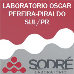 Exame Toxicológico - Pirai Do Sul-PR - LABORATORIO OSCAR PEREIRA-PIRAI DO SUL/PR (C.N.H, Empregado CLT, Concurso Público)