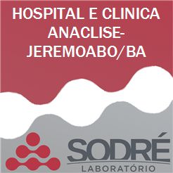 Exame Toxicológico - Jeremoabo-BA - HOSPITAL E CLINICA ANACLISE-JEREMOABO/BA (C.N.H, Empregado CLT, Concurso Público)