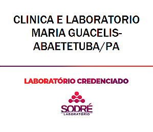 Exame Toxicológico - Abaetetuba-PA - CLINICA E LABORATORIO MARIA GUACELIS-ABAETETUBA/PA (C.N.H, Empregado CLT, Concurso Público)