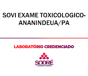 Exame Toxicológico - Ananindeua-PA -