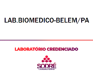 Exame Toxicológico - Belem-PA - LAB.BIOMEDICO-BELEM/PA (C.N.H, Empregado CLT, Concurso Público)