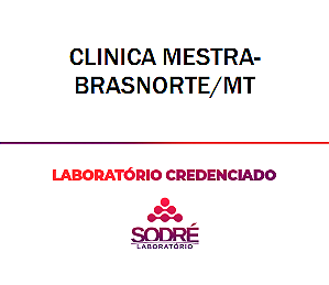 Exame Toxicológico - Brasnorte-MT - CLINICA MESTRA-BRASNORTE/MT (C.N.H, Empregado CLT)
