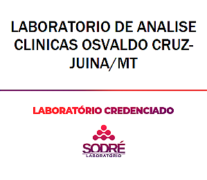 Exame Toxicológico - Juina-MT - LABORATORIO DE ANALISE CLINICAS OSVALDO CRUZ-JUINA/MT (C.N.H, Empregado CLT, Concurso Público)