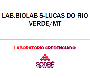 Exame Toxicológico - Lucas Do Rio Verde-MT - LAB.BIOLAB S-LUCAS DO RIO VERDE/MT (C.N.H, Empregado CLT, Concurso Público)