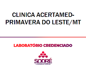 Exame Toxicológico - Primavera Do Leste-MT - CLINICA ACERTAMED-PRIMAVERA DO LESTE/MT (C.N.H, Empregado CLT, Concurso Público)