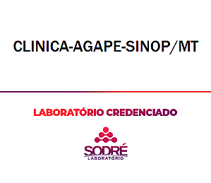 Exame Toxicológico - Sinop-MT - CLINICA-AGAPE-SINOP/MT (C.N.H, Empregado CLT, Concurso Público)