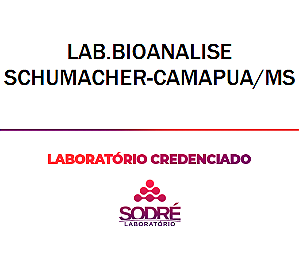 Exame Toxicológico - Camapua-MS -