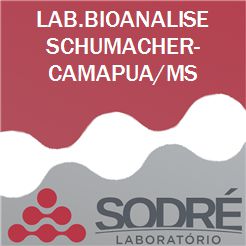 Exame Toxicológico - Camapua-MS - LAB.BIOANALISE SCHUMACHER-CAMAPUA/MS (C.N.H, Empregado CLT, Concurso Público)