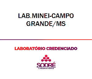 Exame Toxicológico - Campo Grande-MS - LAB.MINEI-CAMPO GRANDE/MS (C.N.H, Empregado CLT, Concurso Público)