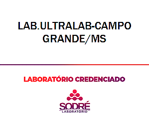 Exame Toxicológico - Campo Grande-MS - LAB.ULTRALAB-CAMPO GRANDE/MS (C.N.H, Empregado CLT, Concurso Público)