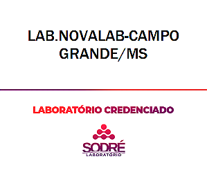 Exame Toxicológico - Campo Grande-MS - LAB.NOVALAB-CAMPO GRANDE/MS (C.N.H, Empregado CLT, Concurso Público)
