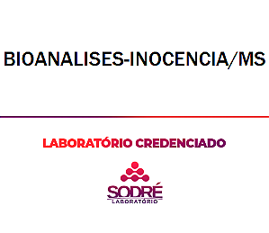 Exame Toxicológico - Inocencia-MS - BIOANALISES-INOCENCIA/MS (C.N.H, Empregado CLT, Concurso Público)