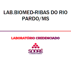 Exame Toxicológico - Ribas Do Rio Pardo-MS - LAB.BIOMED-RIBAS DO RIO PARDO/MS (C.N.H, Empregado CLT, Concurso Público)