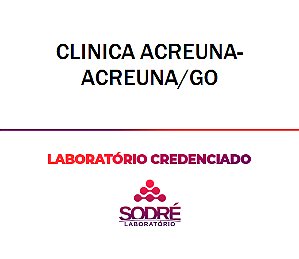 Exame Toxicológico - Acreuna-GO -