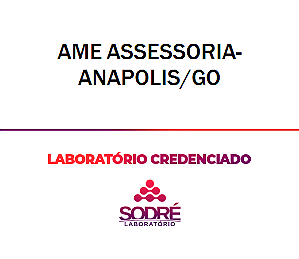Exame Toxicológico - Anapolis-GO - AME ASSESSORIA-ANAPOLIS/GO (C.N.H, Empregado CLT, Concurso Público)