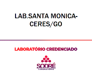 Exame Toxicológico - Ceres-GO - LAB.SANTA MONICA-CERES/GO (C.N.H, Empregado CLT, Concurso Público)