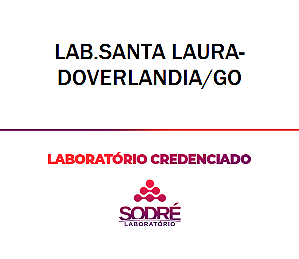 Exame Toxicológico - Doverlandia-GO - LAB.SANTA LAURA-DOVERLANDIA/GO (C.N.H, Empregado CLT, Concurso Público)