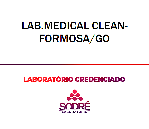 Exame Toxicológico - Formosa-GO - LAB.MEDICAL CLEAN-FORMOSA/GO (C.N.H, Empregado CLT, Concurso Público)