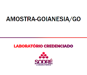 Exame Toxicológico - Goianesia-GO - AMOSTRA-GOIANESIA/GO (C.N.H, Empregado CLT, Concurso Público)