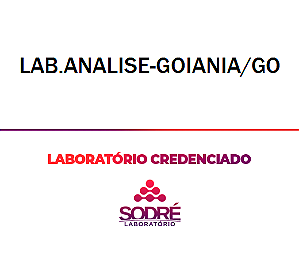 Exame Toxicológico - Goiania-GO - LAB.ANALISE-GOIANIA/GO (C.N.H, Empregado CLT, Concurso Público)