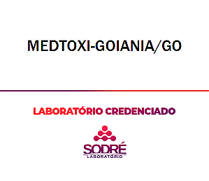 Exame Toxicológico - Goiania-GO - MEDTOXI-GOIANIA/GO (C.N.H, Empregado CLT, Concurso Público)