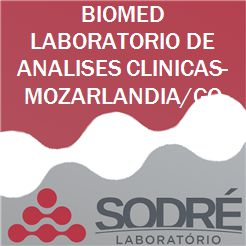 Exame Toxicológico - Mozarlandia-GO - BIOMED LABORATORIO DE ANALISES CLINICAS-MOZARLANDIA/GO (C.N.H, Empregado CLT, Concurso Público)