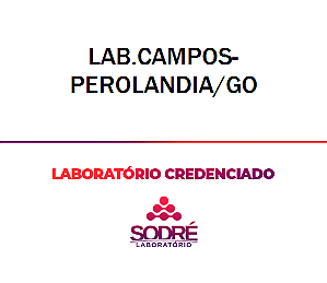 Exame Toxicológico - Perolandia-GO - LAB.CAMPOS-PEROLANDIA/GO (C.N.H, Empregado CLT, Concurso Público)
