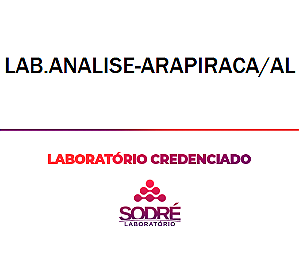 Exame Toxicológico - Arapiraca-AL - LAB.ANALISE-ARAPIRACA/AL (C.N.H, Empregado CLT, Concurso Público)