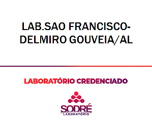 Exame Toxicológico - Delmiro Gouveia-AL - LAB.SAO FRANCISCO-DELMIRO GOUVEIA/AL (C.N.H, Empregado CLT, Concurso Público)