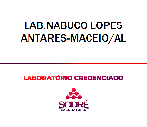 Exame Toxicológico - Maceio-AL - LAB.NABUCO LOPES ANTARES-MACEIO/AL (C.N.H, Empregado CLT, Concurso Público)