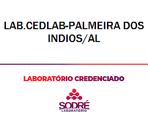 Exame Toxicológico - Palmeira Dos Indios-AL - LAB.CEDLAB-PALMEIRA DOS INDIOS/AL (C.N.H, Empregado CLT, Concurso Público)